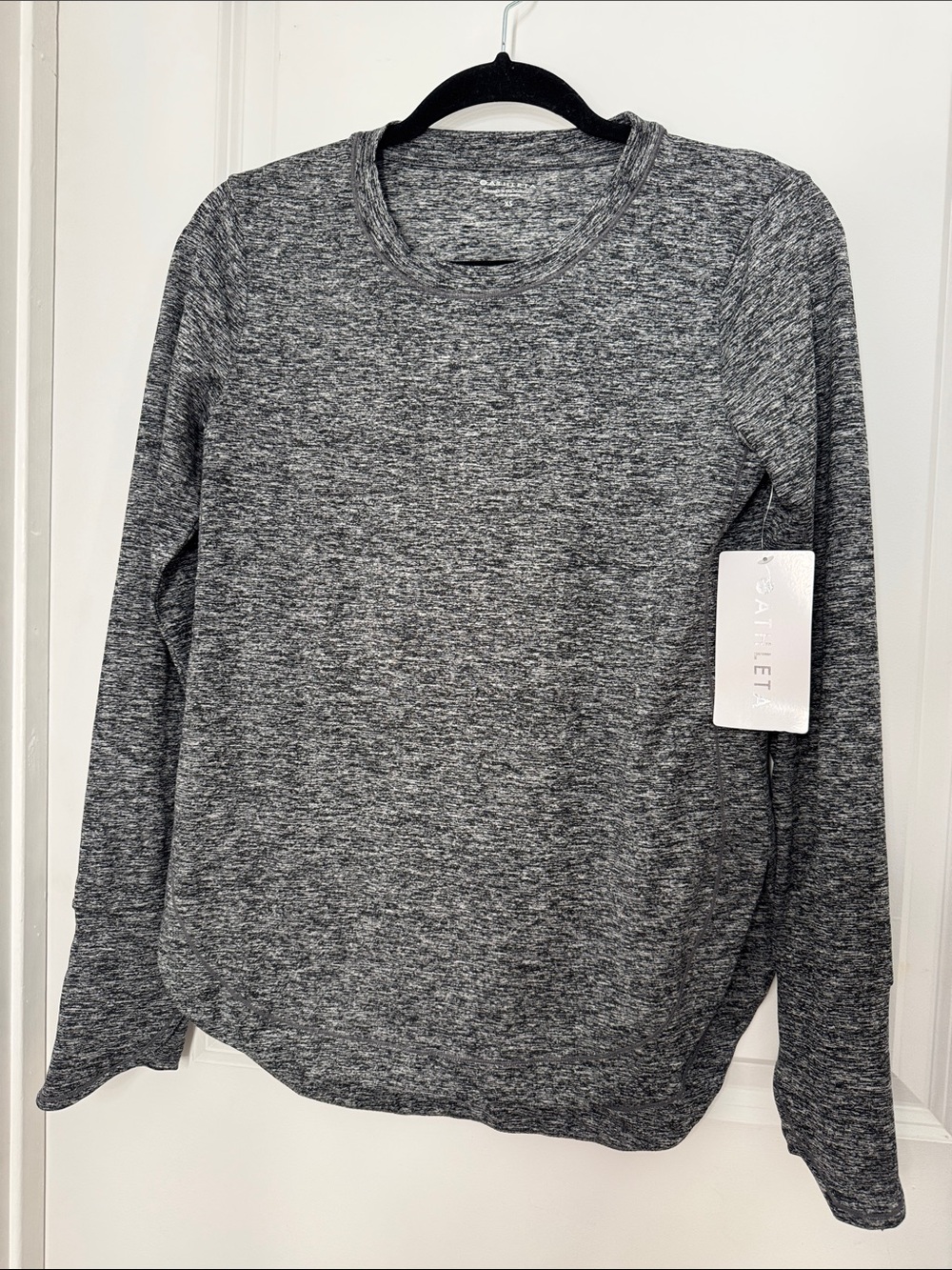 Athleta Uptempo Top - Heathered Charcoal